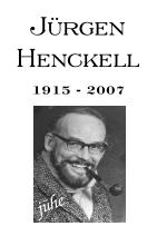 Jürgen Henckell, 1915-2007